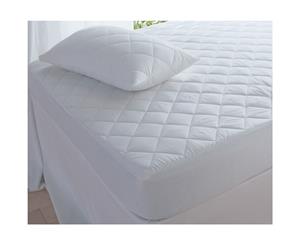 Sienna Living 100% Cotton Mattress Protector Double