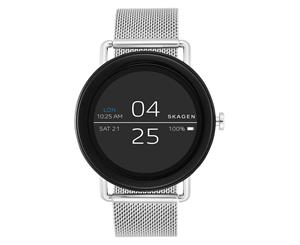 Skagen Men's 42mm Falster Mesh Smartwatch - Silver