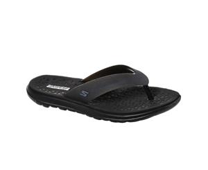 Skechers Womens/Ladies Nextwave Ultra Jelly Flip Flops (Black) - FS6389