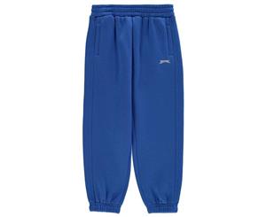 Slazenger Boys Closed Hem Fleece Pants Infant - Blue