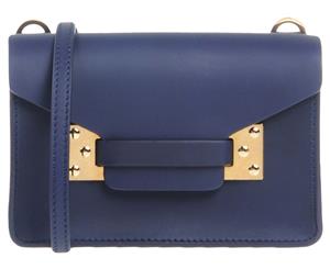 Sophie Hulme Envelope Clutch Bag - Dark Blue