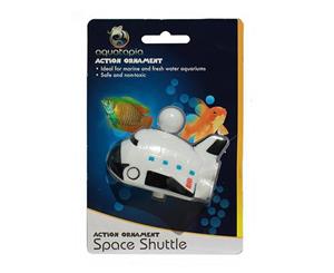 Space Shuttle Action Air Connect Fish Tank Aquarium Ornament (Aquatopia)