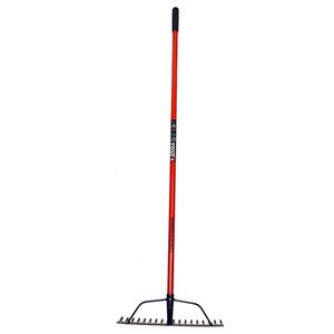 Spear & Jackson 18 Tooth Soil Rake With Fibreglass Handle