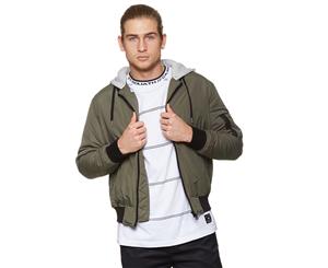 St Goliath Men's Ailou Bomber Jacket - Khaki