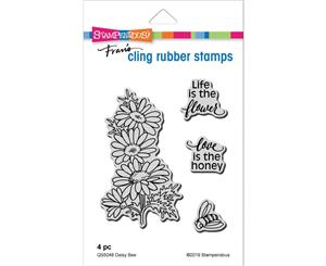 Stampendous Cling Stamp - Daisy Bee