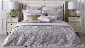 Stanford Linen Queen Quilt Cover Set