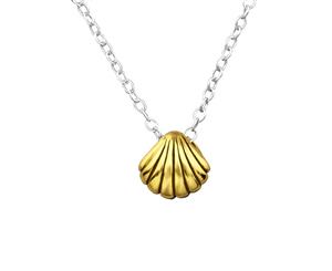 Sterling Silver Shell Necklace