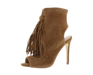 Steve Madden Womens Sauzee Suede Evening Heel Sandals