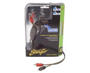 Stinger SI129 2-Channel RCA Audio Signal Cable