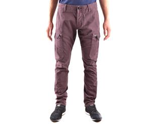 Stone Island Men's Trousers In Purple