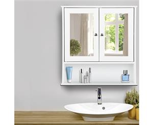 Storage Mirror Cabinet Bathroom Furniture Tallboy Toilet Cupboard Wall Hung