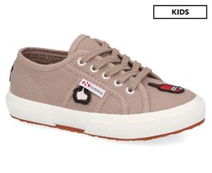 Superga Boys' 2750 Cot Patch J Shoes - Mushroom Like Stars