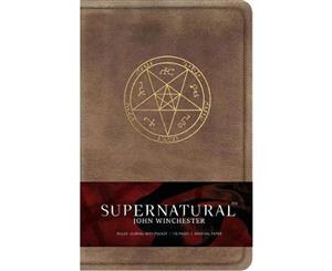 Supernatural - John Winchester Hardcover Ruled Journal