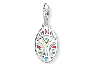 THOMAS SABO Charm Pendant &quotAfrican Mask"