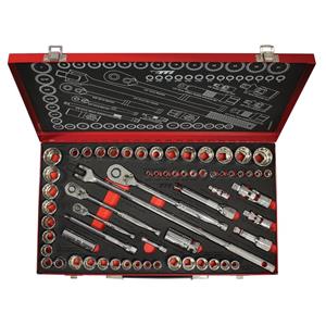 TTI 63 Piece AF/Metric Socket Set