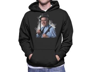 TV Times George Cole As Arthur In TV Series Minder Men's Hooded Sweatshirt - Black