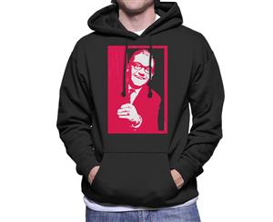 TV Times Ronnie Barker 1968 Men's Hooded Sweatshirt - Black