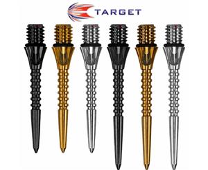 Target - Titanium Pro Grooved Conversion Dart Points - 26mm 30mm - Black 30mm