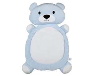 Teddy Bear Floor Mat - Blue