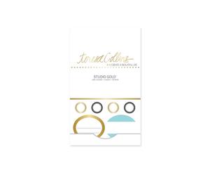 Teresa Collins - Studio Gold Collection - Label Stickers 66/Pkg