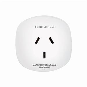 Terminal 2 Travel Adaptor (Europe)