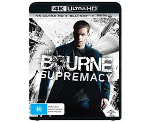 The Bourne Supremacy 4K Ultra HD Blu-ray Digital Download UHD Region B