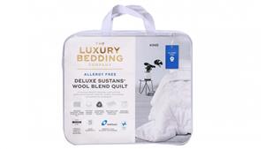 The Luxury Bedding Company Deluxe Sustans/Wool Quilt - Single