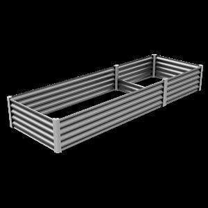 The Organic Garden Co 3.0 x 1.0 x 0.41m Raised Garden Bed - Zincalume