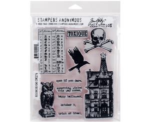 Tim Holtz Cling Stamps 7&quotX8.5"-Regions Beyond