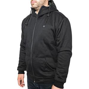 Total Tools 3 Zone Heated Hoodie HHBLACK