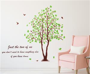 Trees Just The Two Of Us Wall Decal