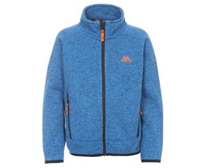 Trespass Childrens Boys Mario Full Zip Fleece Jacket (Blue Marl) - TP3462