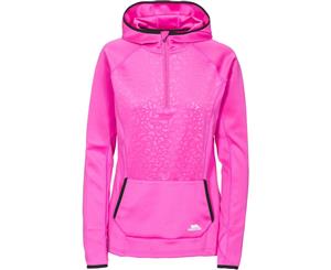 Trespass Womens/Ladies Lalita Quick Drying Half Zip Running Coat - Pink Glow