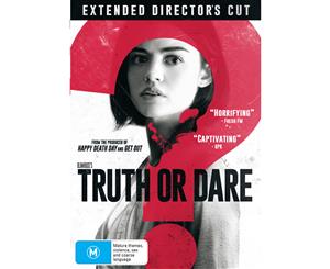 Truth Or Dare Extended Directors Cut DVD Region 4