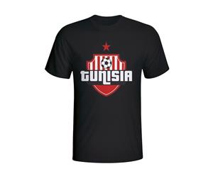 Tunisia Country Logo T-shirt (black)