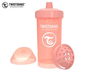 Twistshake Kid Cup 360mL Sippy Cup - Pastel Peach