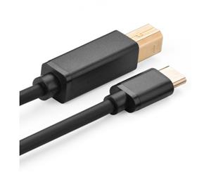 UGREEN USB Type C Male to USB 2.0 B Male 2M cable Black