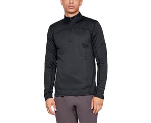 Under Armour Men's Active Fleece 1/2 Zip - Black/Charcoal