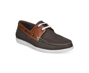 Unlisted by Kenneth Cole Mens comment-ater Fabric Closed Toe Boat Shoes