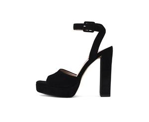 Uterque Women Suede platform sandals 5505/580