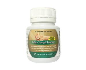 Vetalogica Feline Tranquil Formula Cat Supplement 120 Tabs