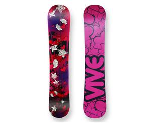 Vive Snowboard Flying Hearts Camber Capped 141cm