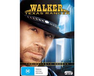 Walker Texas Ranger The Seventh Season 7 DVD Region 4