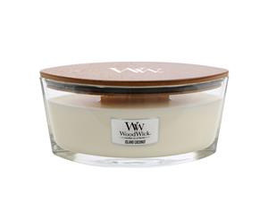 WoodWick HearthWick Candle - Island Coconut