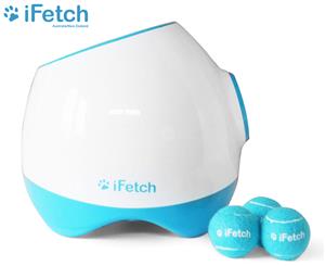 iFetch Too Interactive Dog Ball Launcher - Blue/White