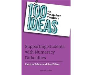 100 Ideas for Secondary Teachers  Supporting Students with Numeracy Difficulties