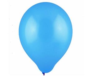 10x Skyblue Latex Standard 25cm Helium Balloons Balloon Party Wedding Birthday