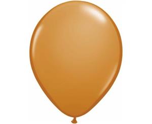 12cm Mocha Brown Latex Balloons Pack of 100