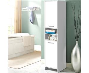 185cm Bathroom Cabinet Tallboy Furniture Toilet Storage Laundry Cupboard