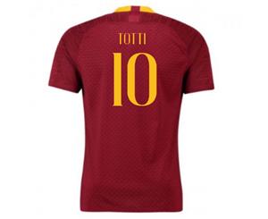 2018-2019 AS Roma Home Nike Football Shirt (Totti 10)